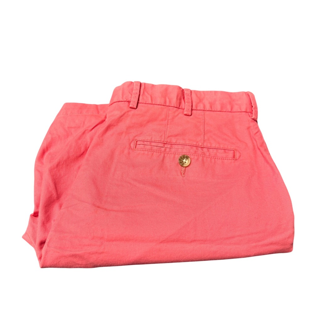 Peter Millar Shorts Mens 32 (31x7.5 ACTUAL) Pink Soft Touch Twill Coastal Chino
